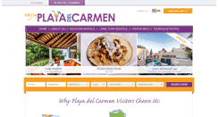 Desktop Screenshot of enjoyplayadelcarmen.com